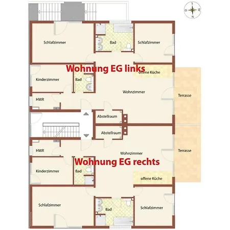 Mein-glowe Ground Floor Right Holiday home *